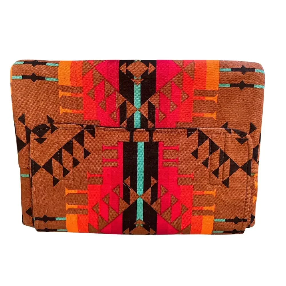 Southwest Print Laptop Sleeve 10x14” – Padded iPad Case with Organizer Pockets